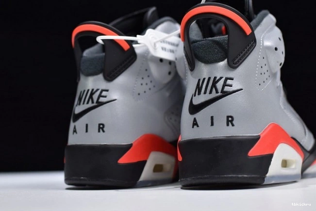 Rep TBkick CI4072-001 3M Reflective JSP 6 Air Jordan Infrared 0731